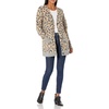 image:imageCable Stitch Womens Oversized Button Front Leopard Plaid Print Sweater Cardigan with Pockets VNeck Jacquard Coatigan XLarge Multi Taupe